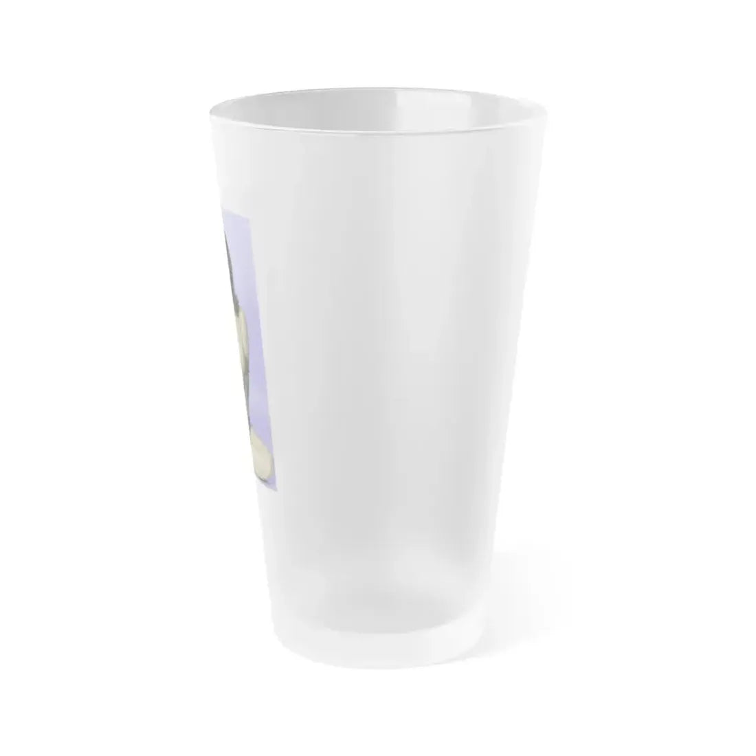 June Palmer #232 - Topless (Vintage Female Icon) Frosted Pint Glass 16oz - Go Mug Yourself