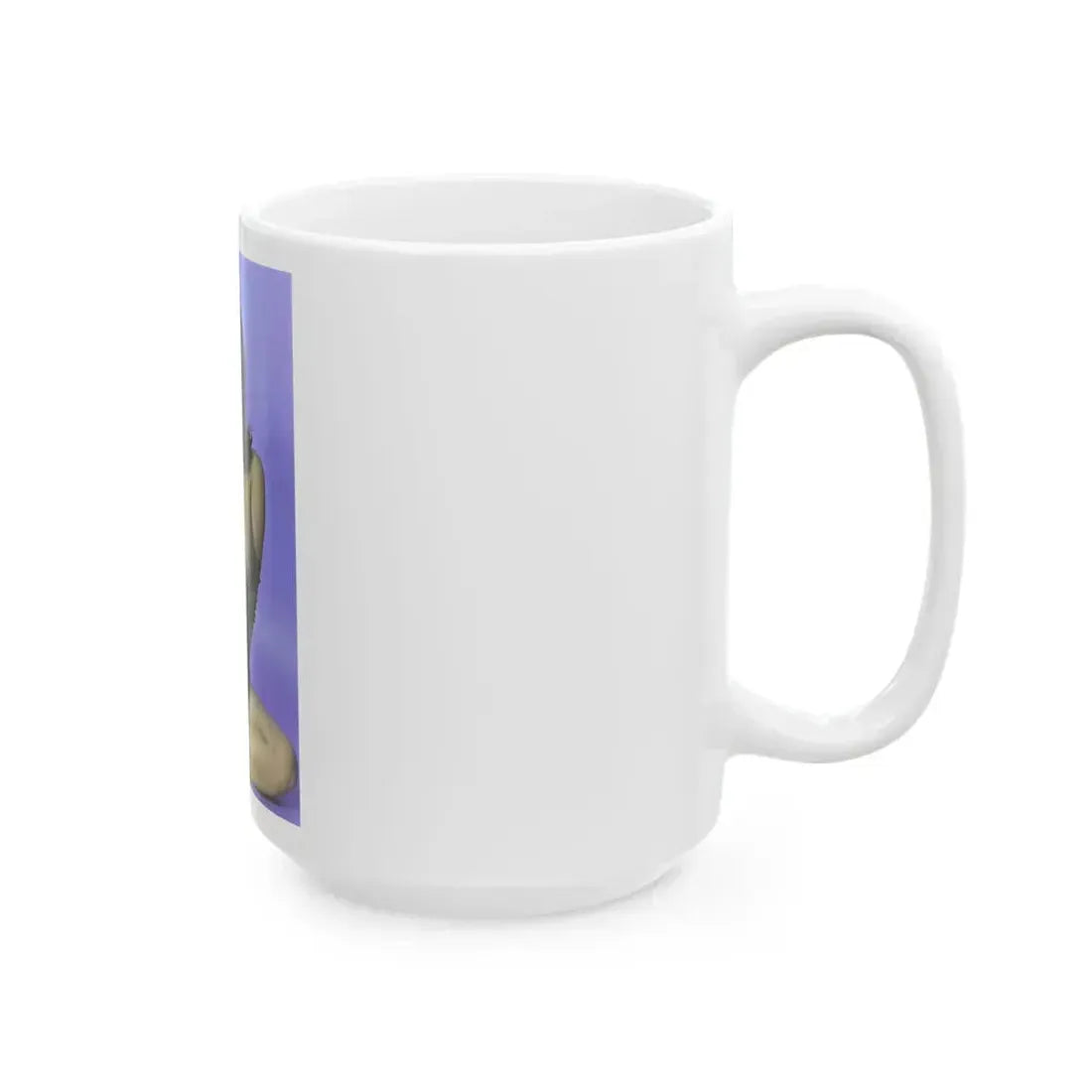 June Palmer #232 - Topless (Vintage Female Icon) White Coffee Mug - Go Mug Yourself