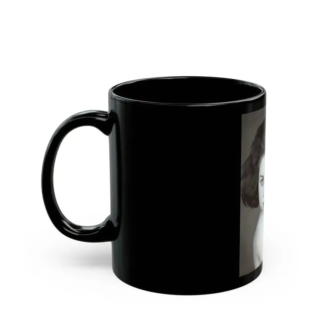 June Palmer #233 1 (Vintage Female Icon) Black Coffee Mug - Go Mug Yourself