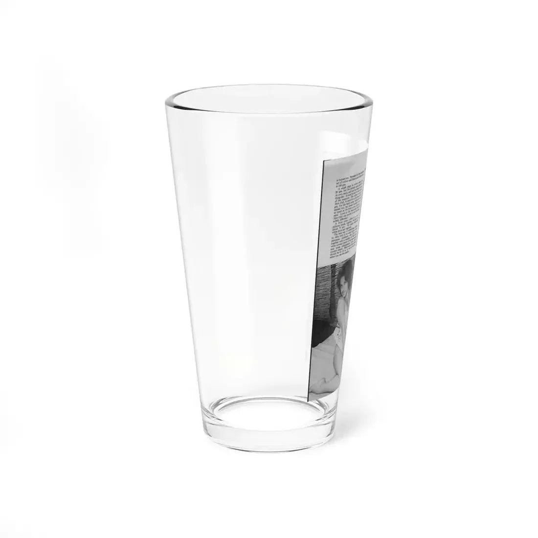 June Palmer #237 (Vintage Female Icon) Pint Glass 16oz - Go Mug Yourself