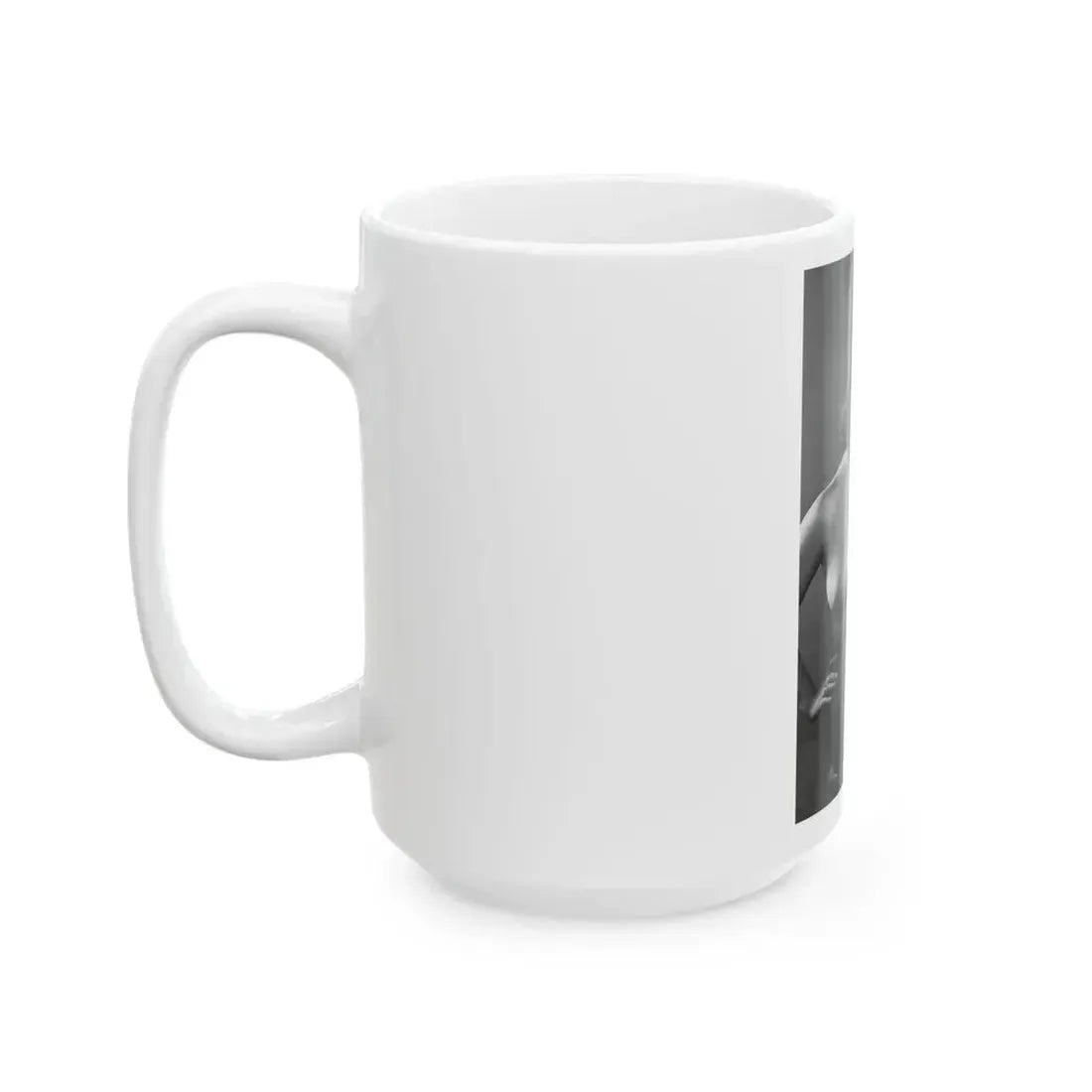 June Palmer #238 - Topless (Vintage Female Icon) White Coffee Mug - Go Mug Yourself