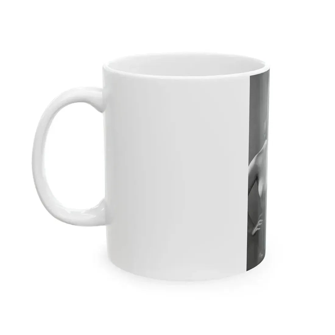 June Palmer #238 - Topless (Vintage Female Icon) White Coffee Mug - Go Mug Yourself