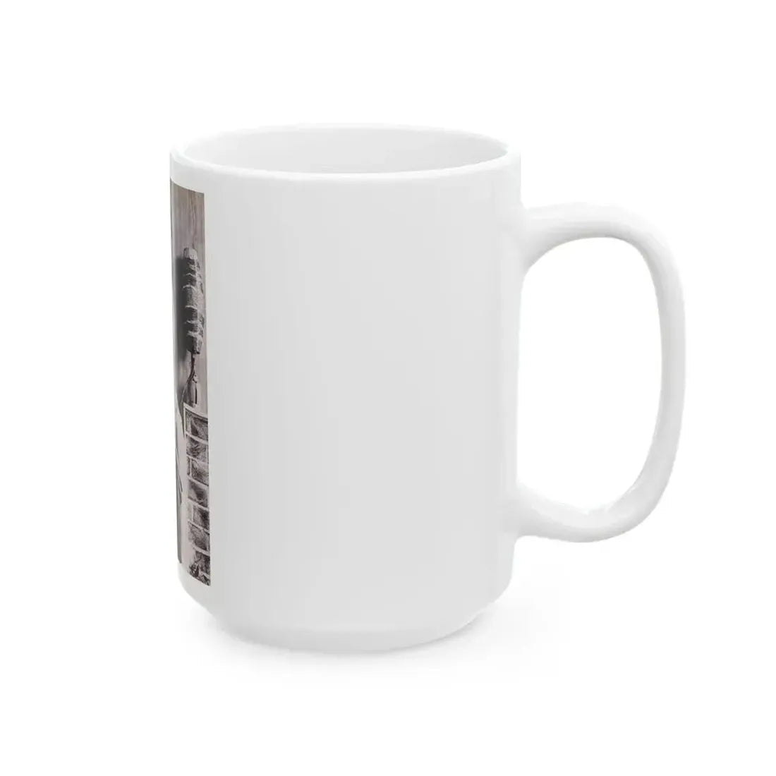 June Palmer #245 - Topless (Vintage Female Icon) White Coffee Mug - Go Mug Yourself