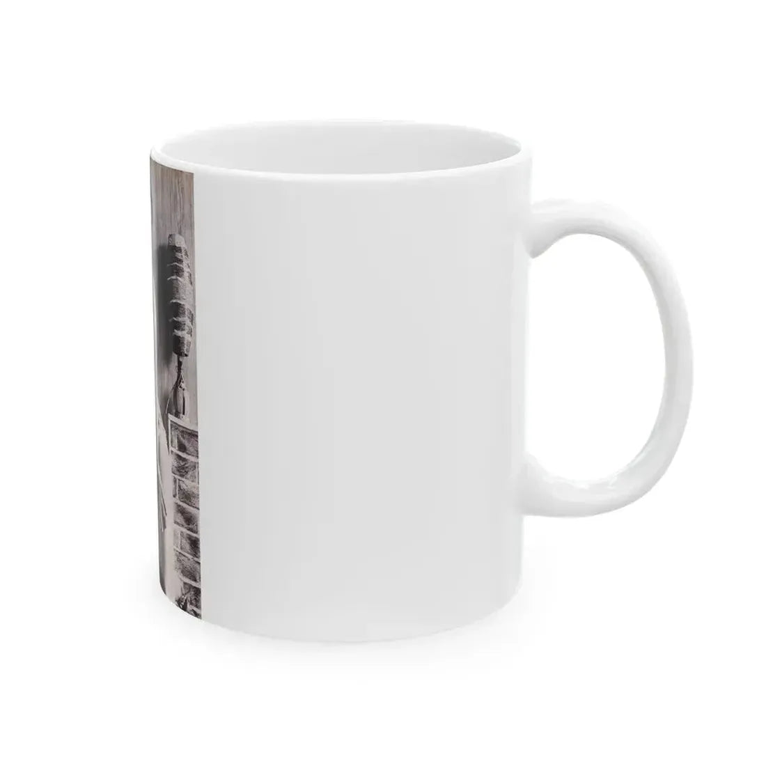 June Palmer #245 - Topless (Vintage Female Icon) White Coffee Mug - Go Mug Yourself