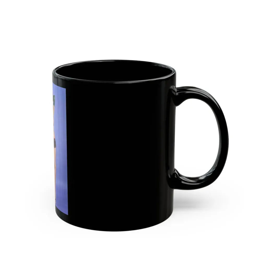 June Palmer #262 (Vintage Female Icon) Black Coffee Mug - Go Mug Yourself
