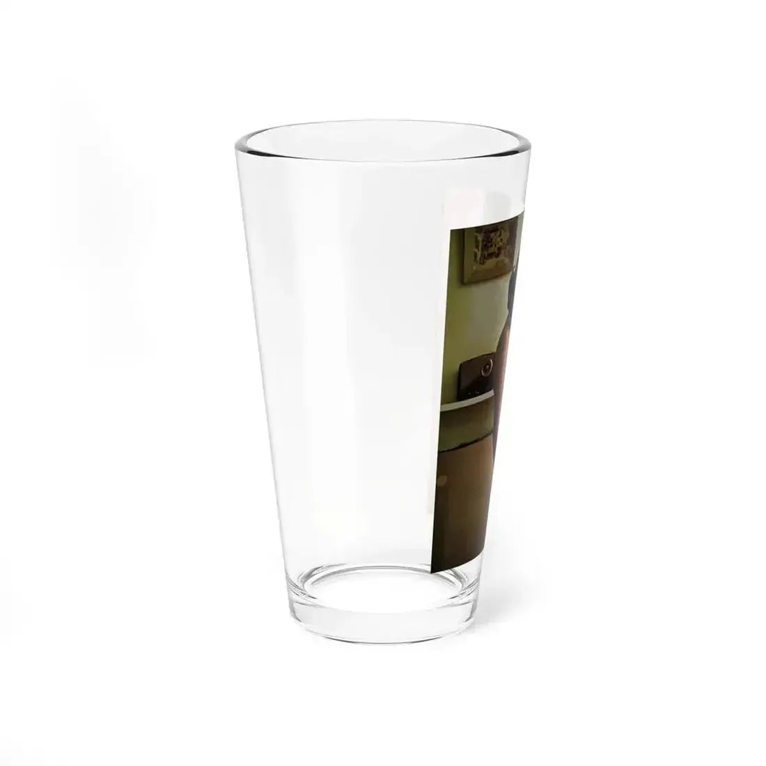 June Palmer #288 - Topless (Vintage Female Icon) Pint Glass 16oz - Go Mug Yourself
