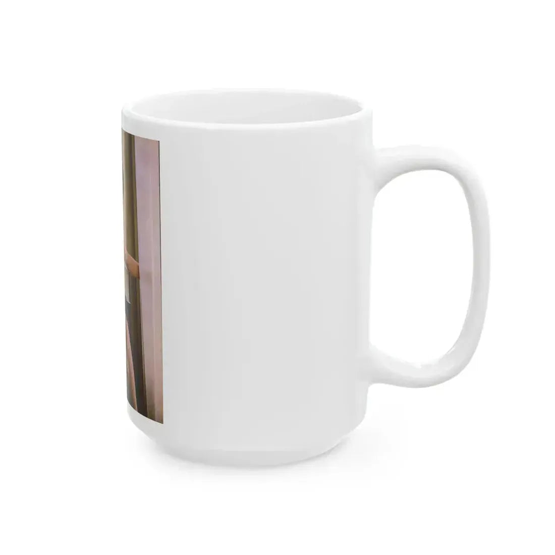 June Palmer #288 - Topless (Vintage Female Icon) White Coffee Mug - Go Mug Yourself