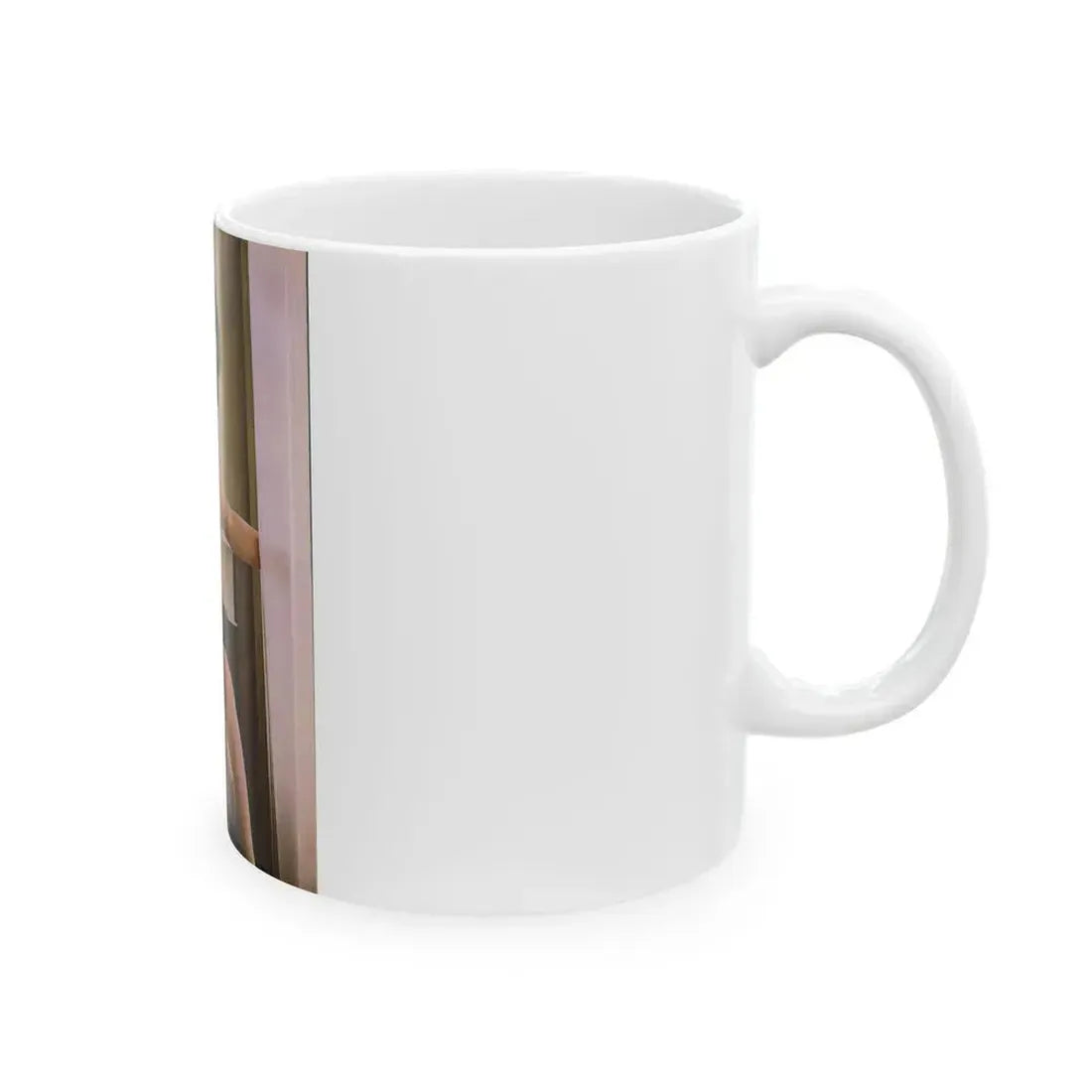 June Palmer #288 - Topless (Vintage Female Icon) White Coffee Mug - Go Mug Yourself
