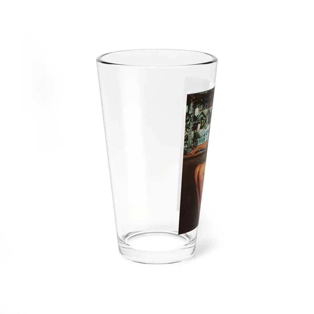 June Palmer #295 - Nude (Vintage Female Icon) Pint Glass 16oz - Go Mug Yourself