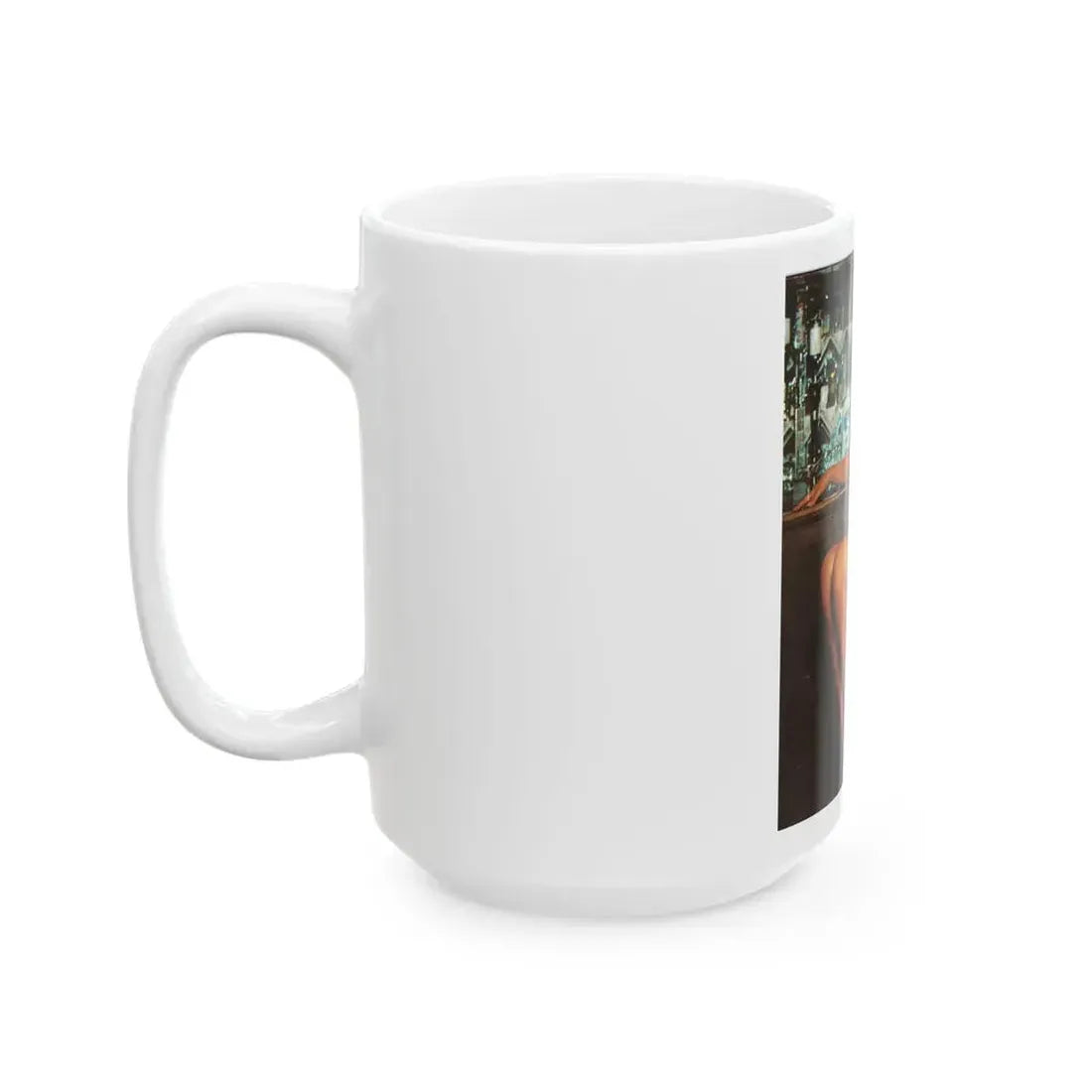 June Palmer #295 - Nude (Vintage Female Icon) White Coffee Mug - Go Mug Yourself