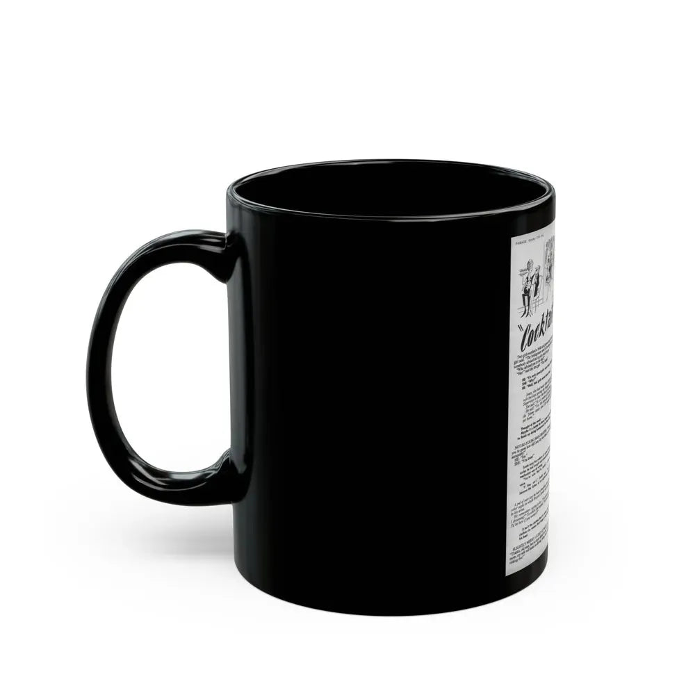 June Palmer #302 (Vintage Female Icon) Black Coffee Mug - Go Mug Yourself