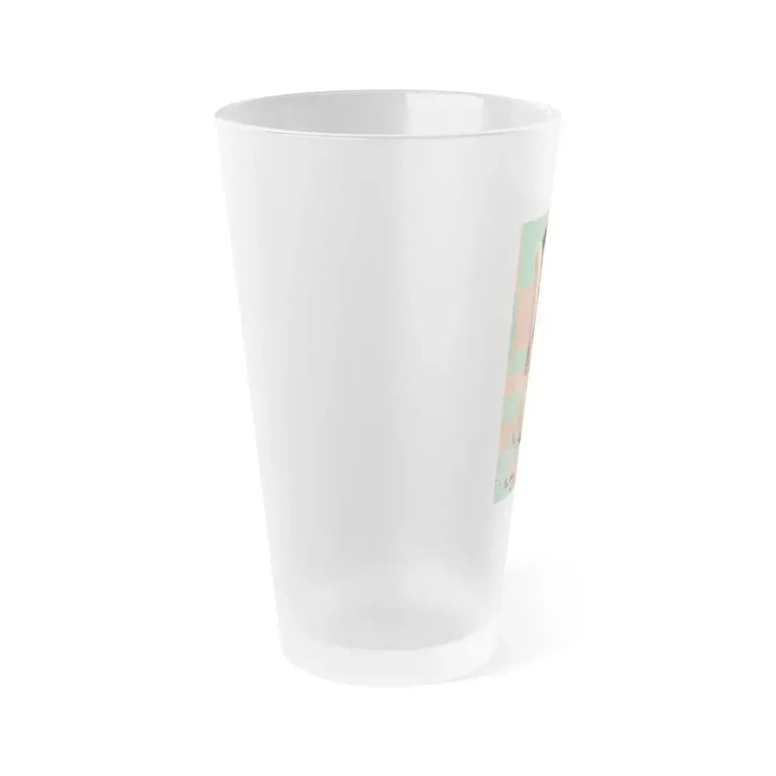 June Palmer #319 (Vintage Female Icon) Frosted Pint Glass 16oz - Go Mug Yourself