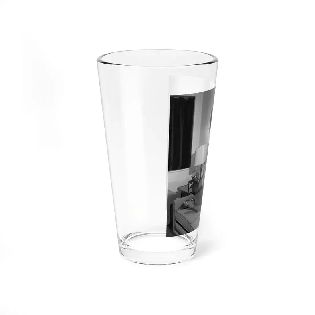 June Palmer #323 - Topless (Vintage Female Icon) Pint Glass 16oz - Go Mug Yourself