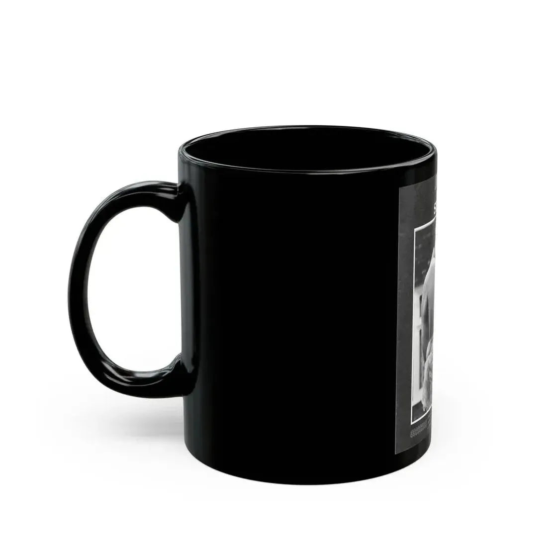 June Palmer #326 - Nude (Vintage Female Icon) Black Coffee Mug - Go Mug Yourself