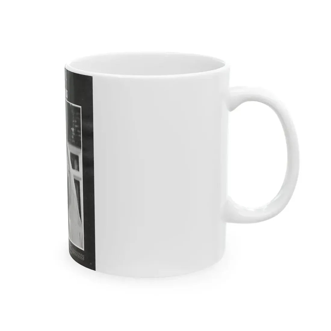 June Palmer #326 - Nude (Vintage Female Icon) White Coffee Mug - Go Mug Yourself