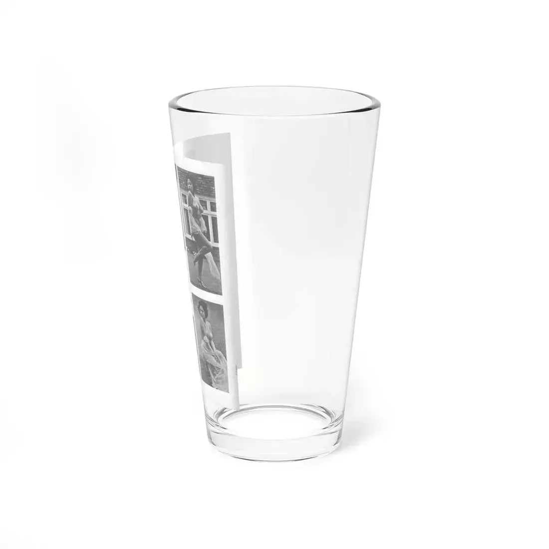 June Palmer #327 - Nude (Vintage Female Icon) Pint Glass 16oz - Go Mug Yourself
