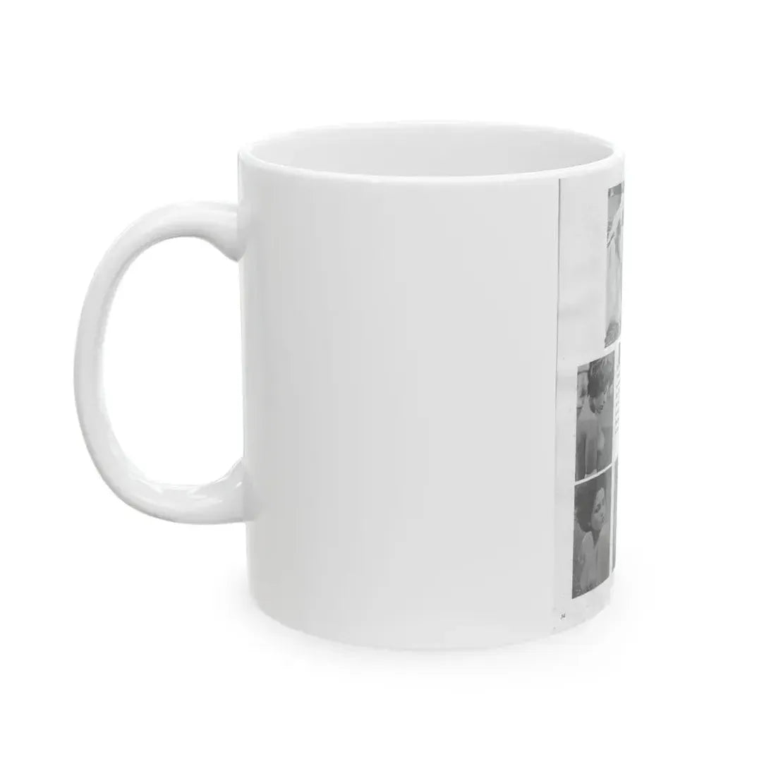 June Palmer #327 - Nude (Vintage Female Icon) White Coffee Mug - Go Mug Yourself
