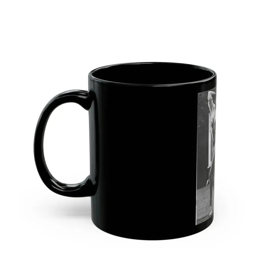 June Palmer #328 - Nude (Vintage Female Icon) Black Coffee Mug - Go Mug Yourself