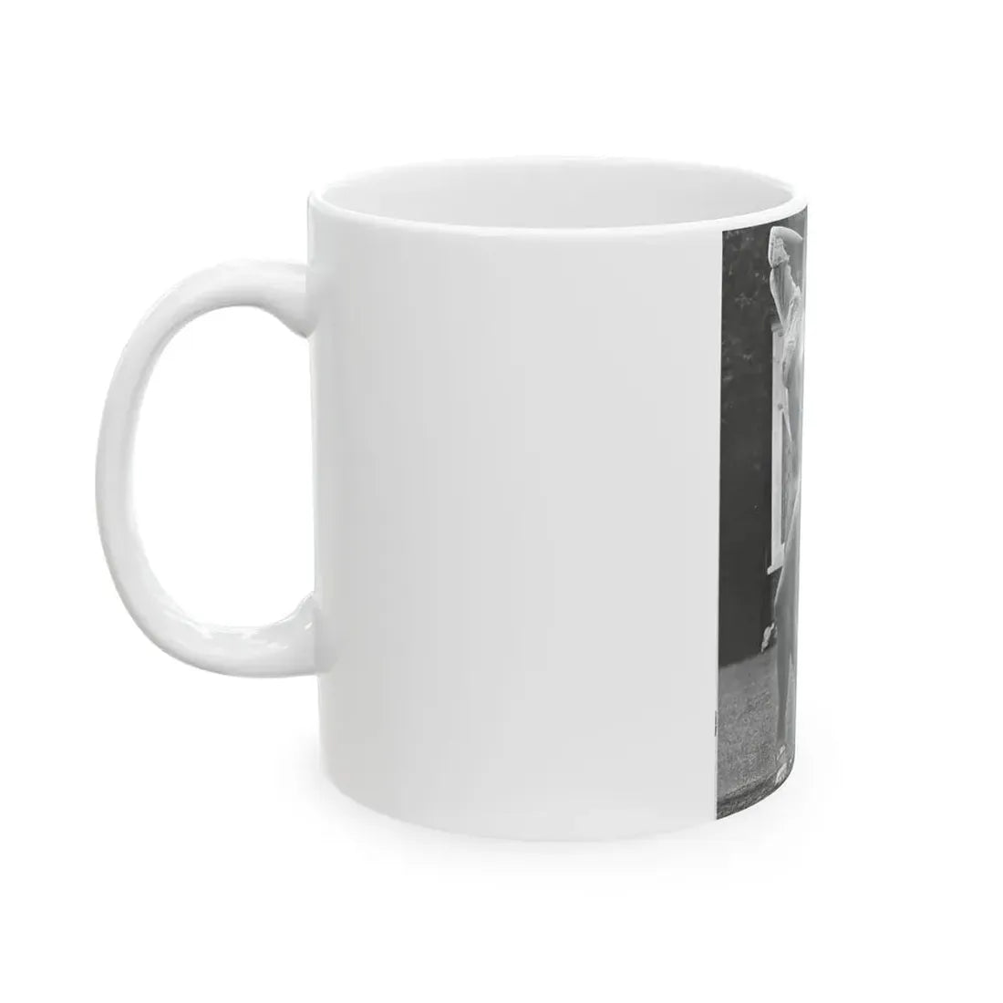 June Palmer #328 - Nude (Vintage Female Icon) White Coffee Mug - Go Mug Yourself