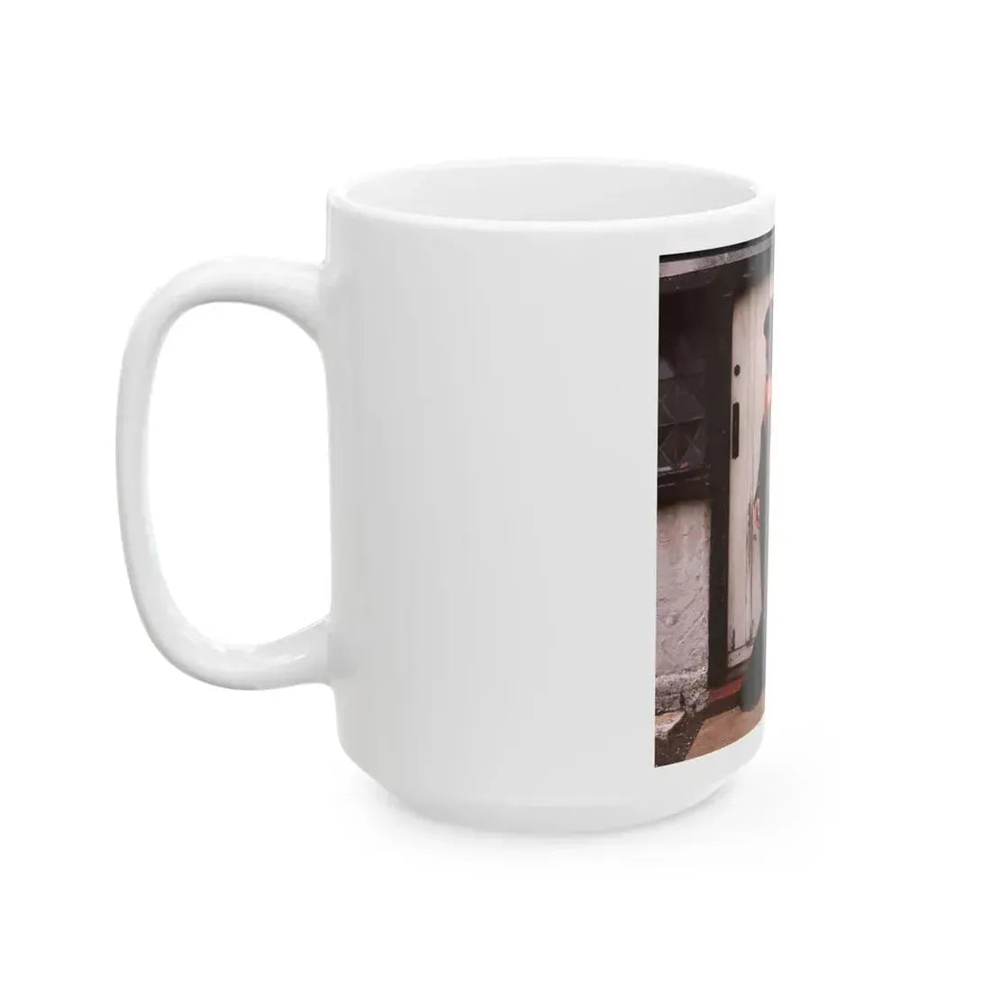 June Palmer #343 - Nude (Vintage Female Icon) White Coffee Mug - Go Mug Yourself