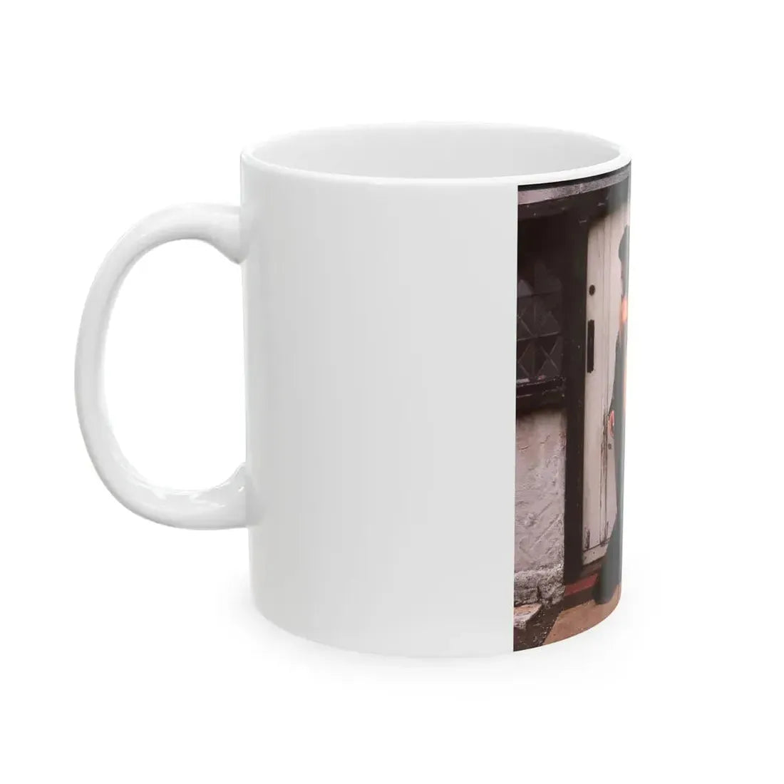 June Palmer #343 - Nude (Vintage Female Icon) White Coffee Mug - Go Mug Yourself