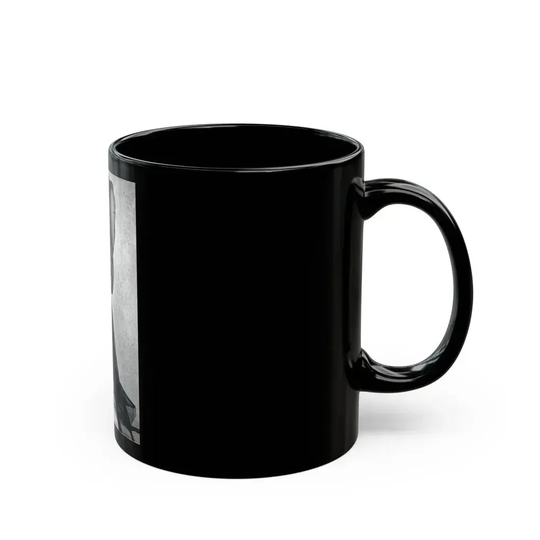 June Palmer #354 - See through black night gown (Vintage Female Icon) Black Coffee Mug - Go Mug Yourself