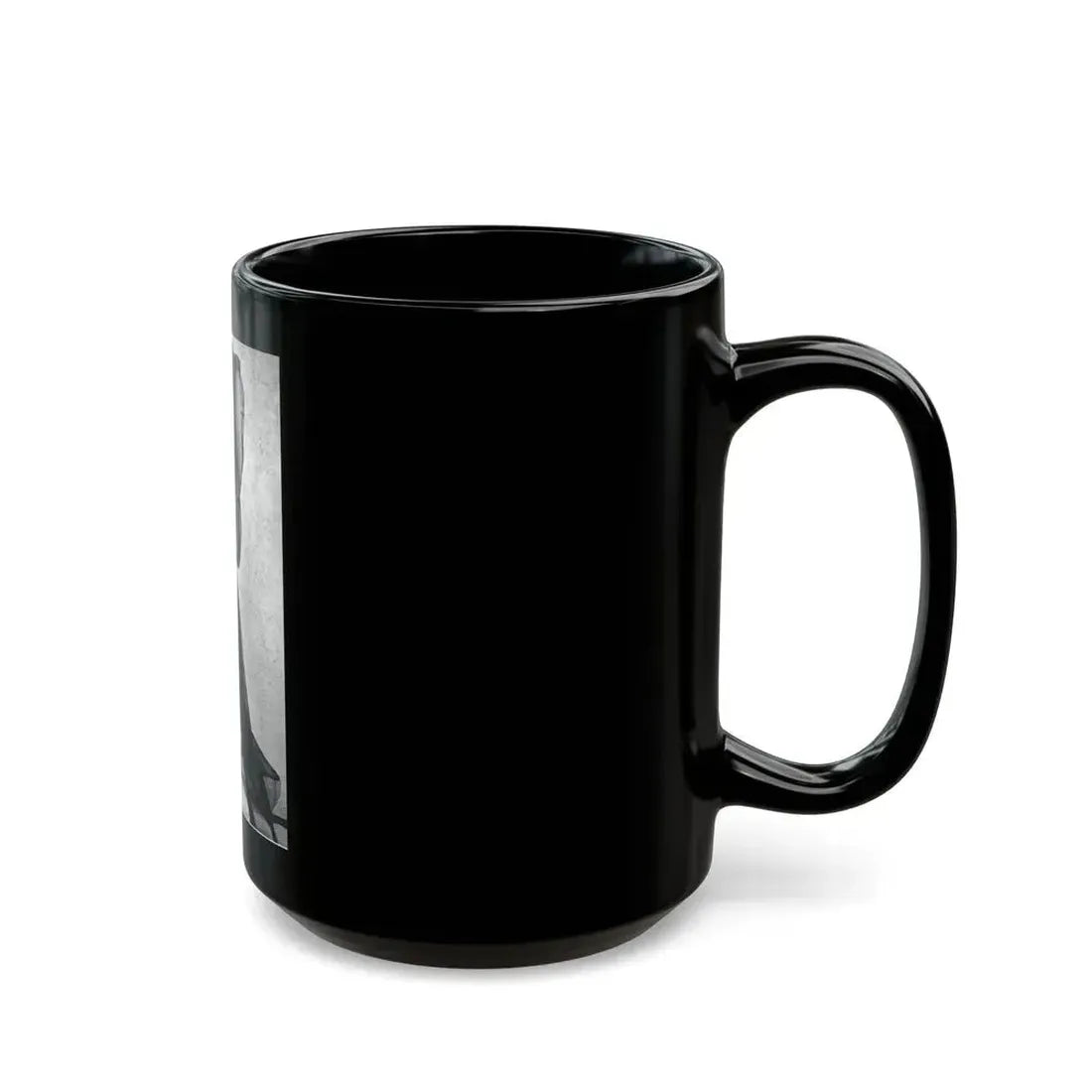 June Palmer #354 - See through black night gown (Vintage Female Icon) Black Coffee Mug - Go Mug Yourself