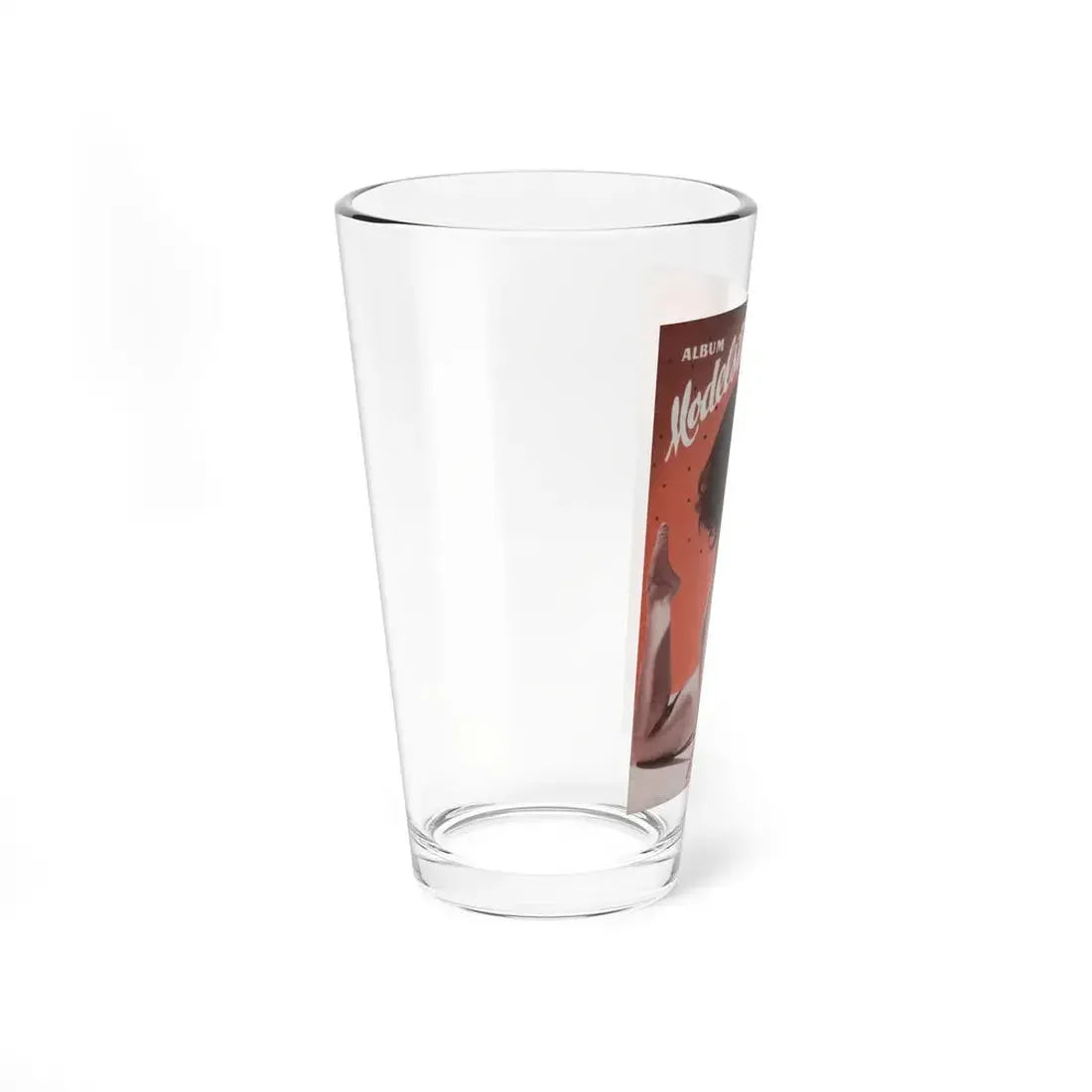 June Palmer #367 - Nude (Vintage Female Icon) Pint Glass 16oz - Go Mug Yourself