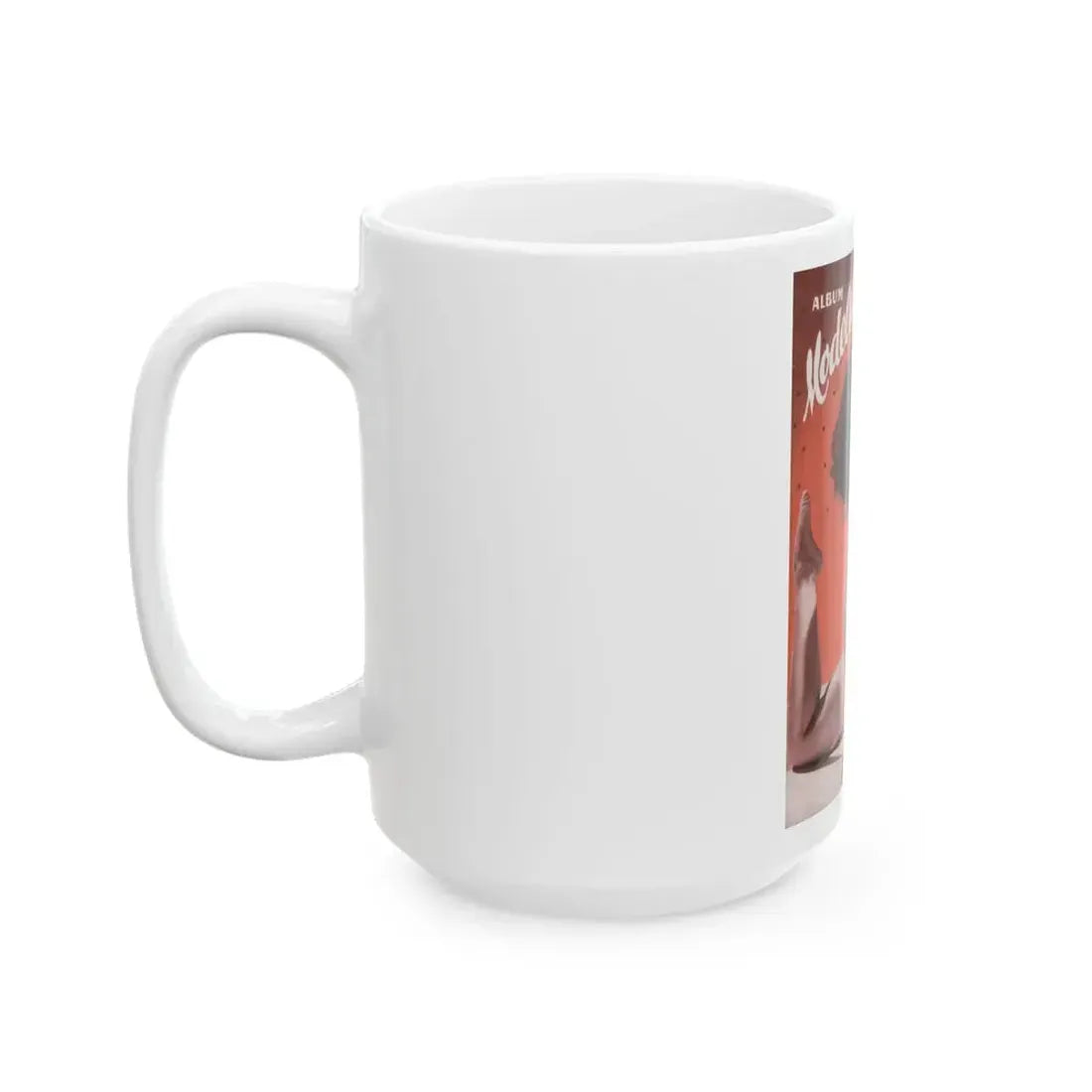 June Palmer #367 - Nude (Vintage Female Icon) White Coffee Mug - Go Mug Yourself