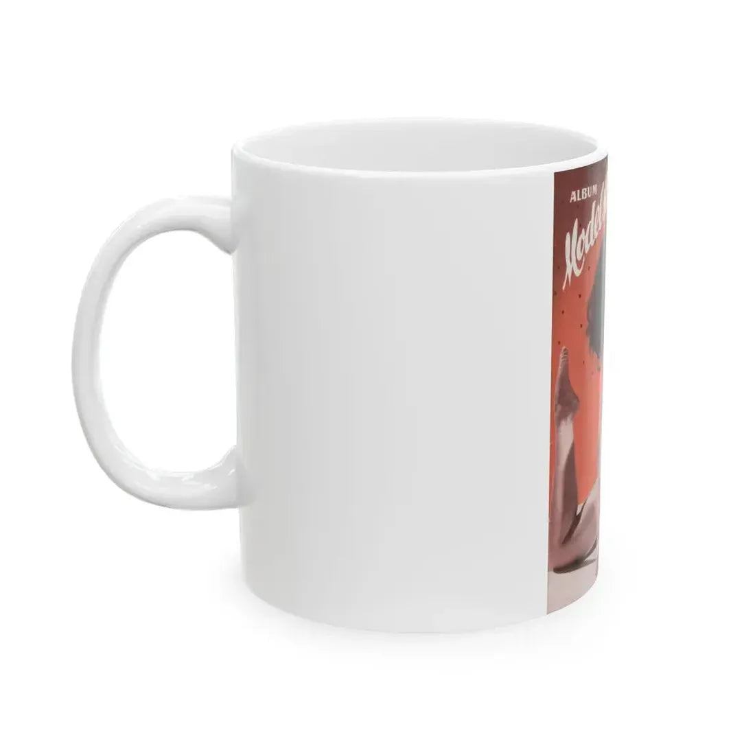 June Palmer #367 - Nude (Vintage Female Icon) White Coffee Mug - Go Mug Yourself
