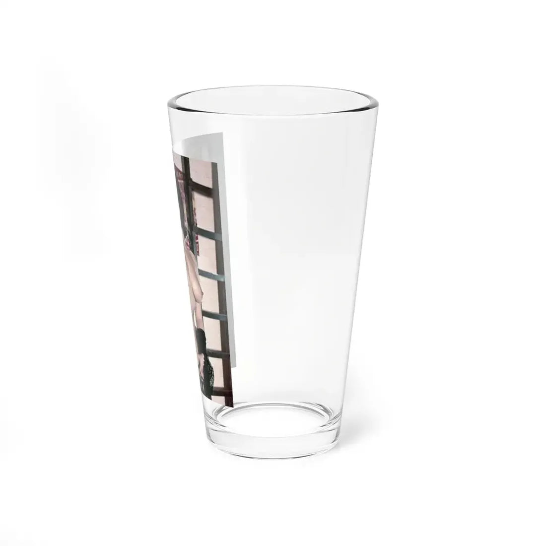 June Palmer #368 - Topless (Vintage Female Icon) Pint Glass 16oz - Go Mug Yourself