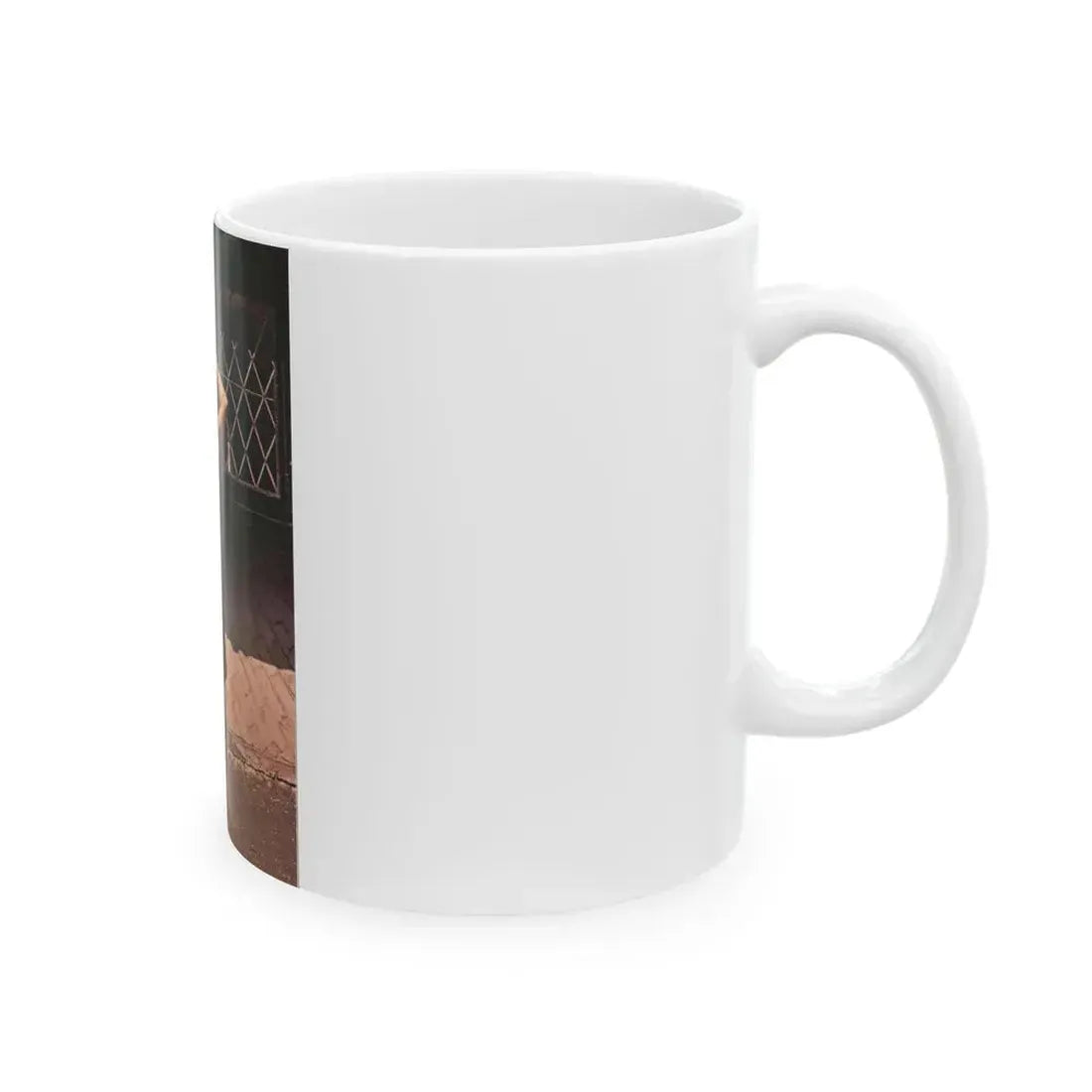 June Palmer #38 - Topless (Vintage Female Icon) White Coffee Mug - Go Mug Yourself
