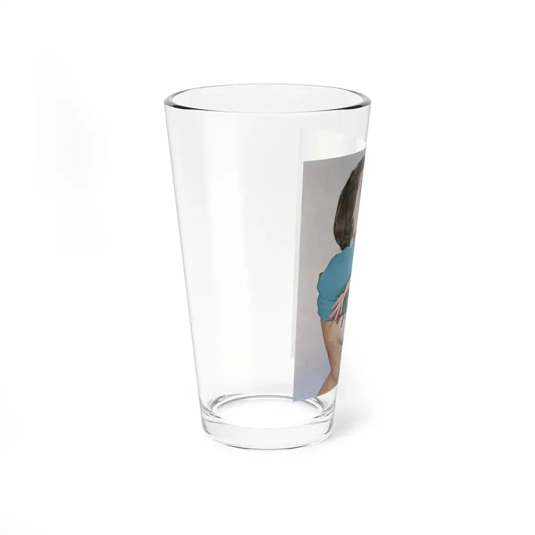 June Palmer #75 - Topless (Vintage Female Icon) Pint Glass 16oz - Go Mug Yourself