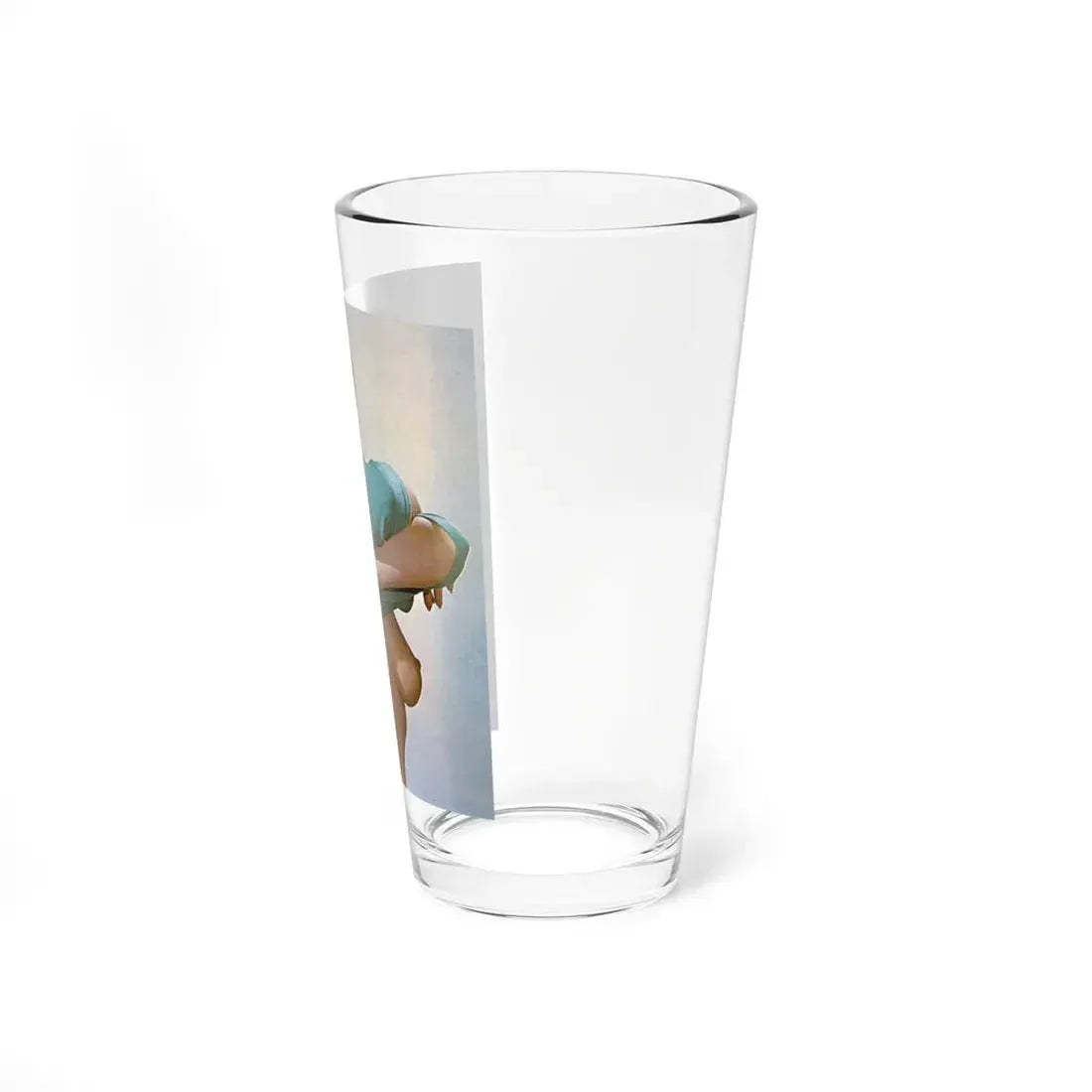 June Palmer #75 - Topless (Vintage Female Icon) Pint Glass 16oz - Go Mug Yourself
