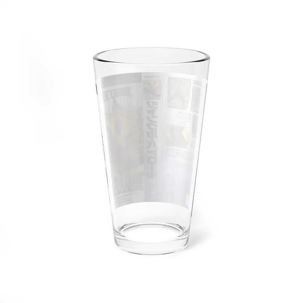 JUNGLE ASSAULT (VHS COVER) Pint Glass 16oz - Go Mug Yourself