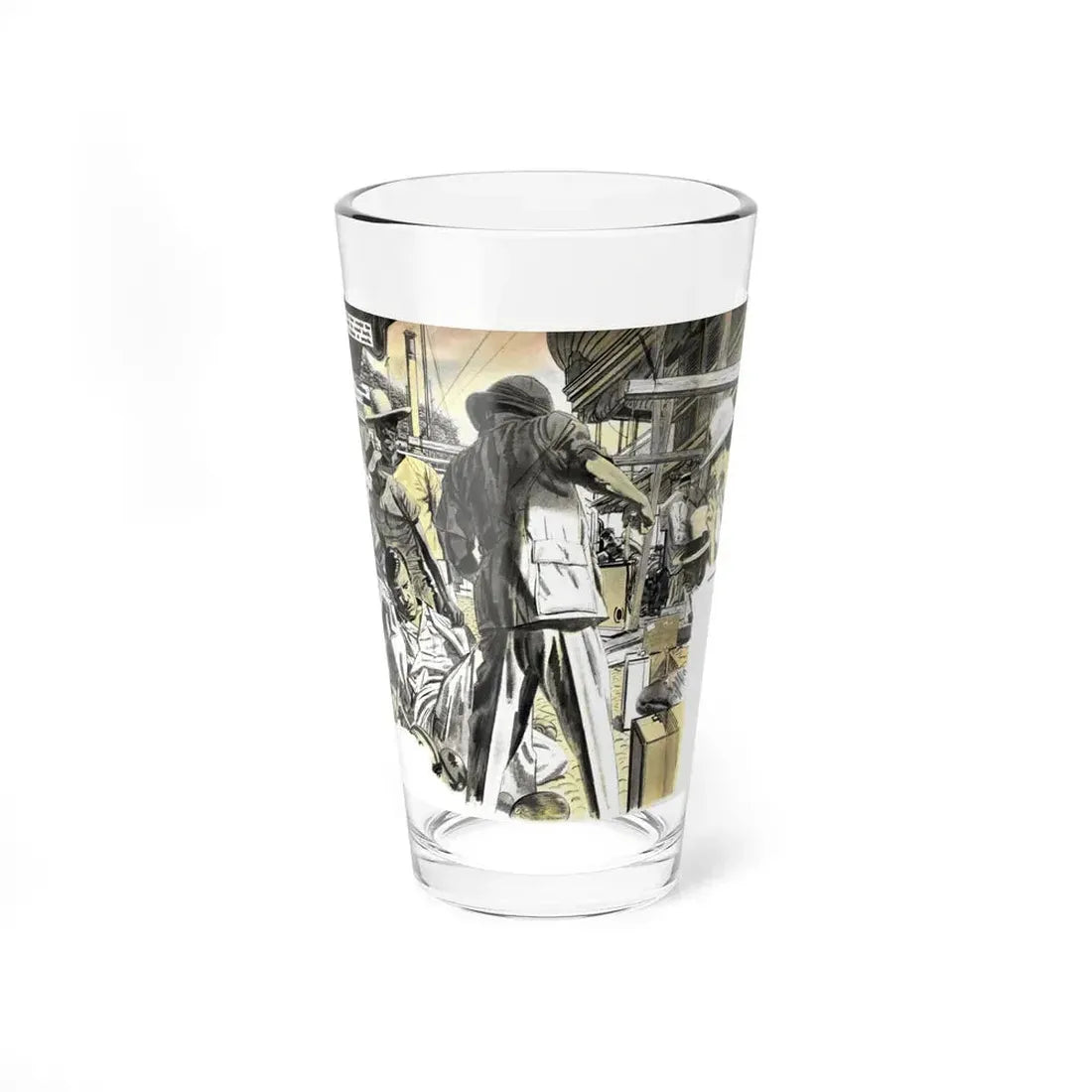 Jungle Gold (2), Liberty magazine, September 5, 1942 - Pint Glass 16oz 16oz - Go Mug Yourself