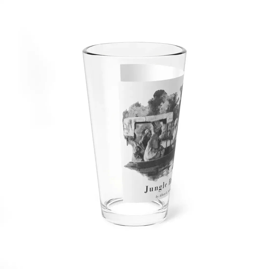 Jungle Haven (1), The American Boy, July 1933 - Pint Glass 16oz - Go Mug Yourself