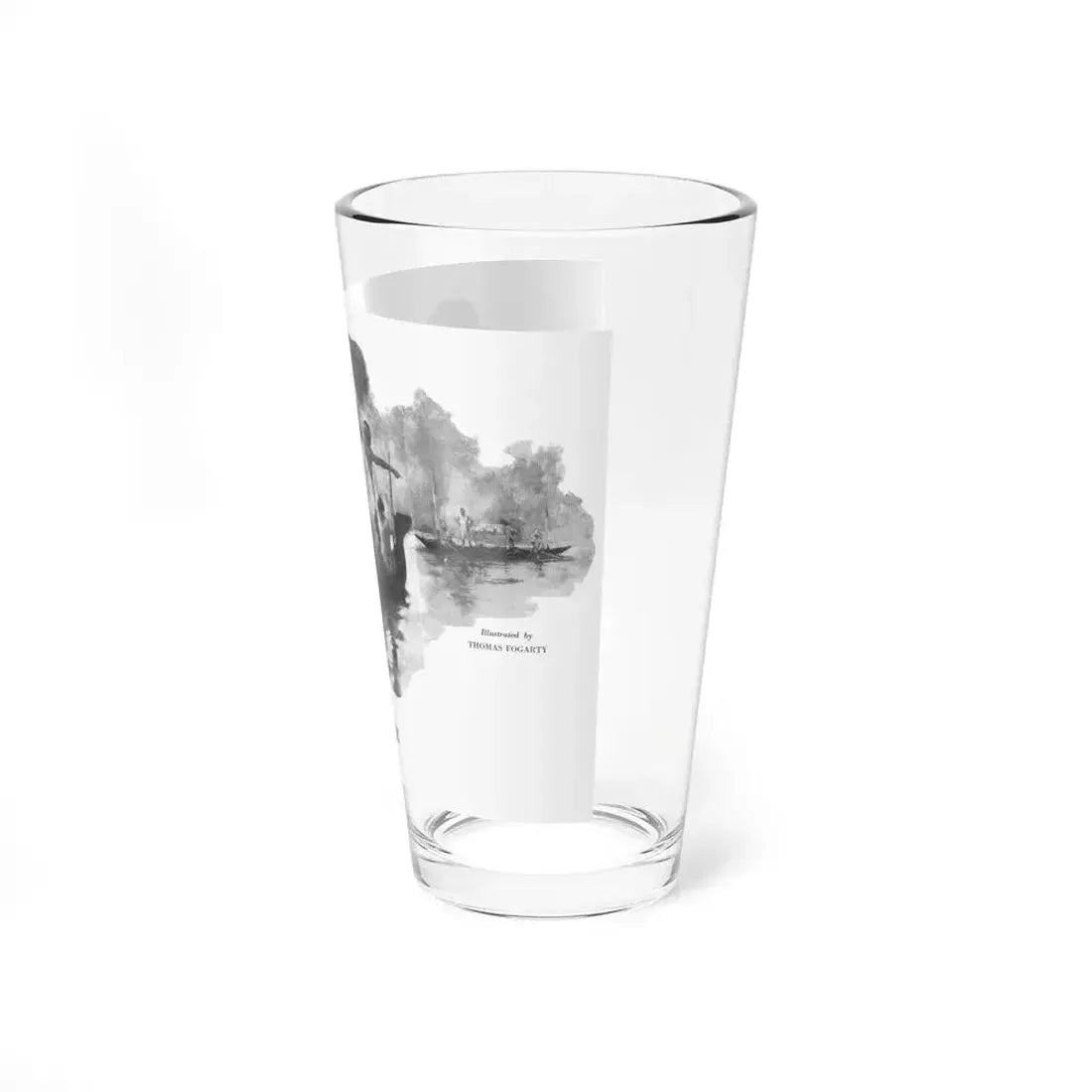Jungle Haven (1), The American Boy, July 1933 - Pint Glass 16oz - Go Mug Yourself