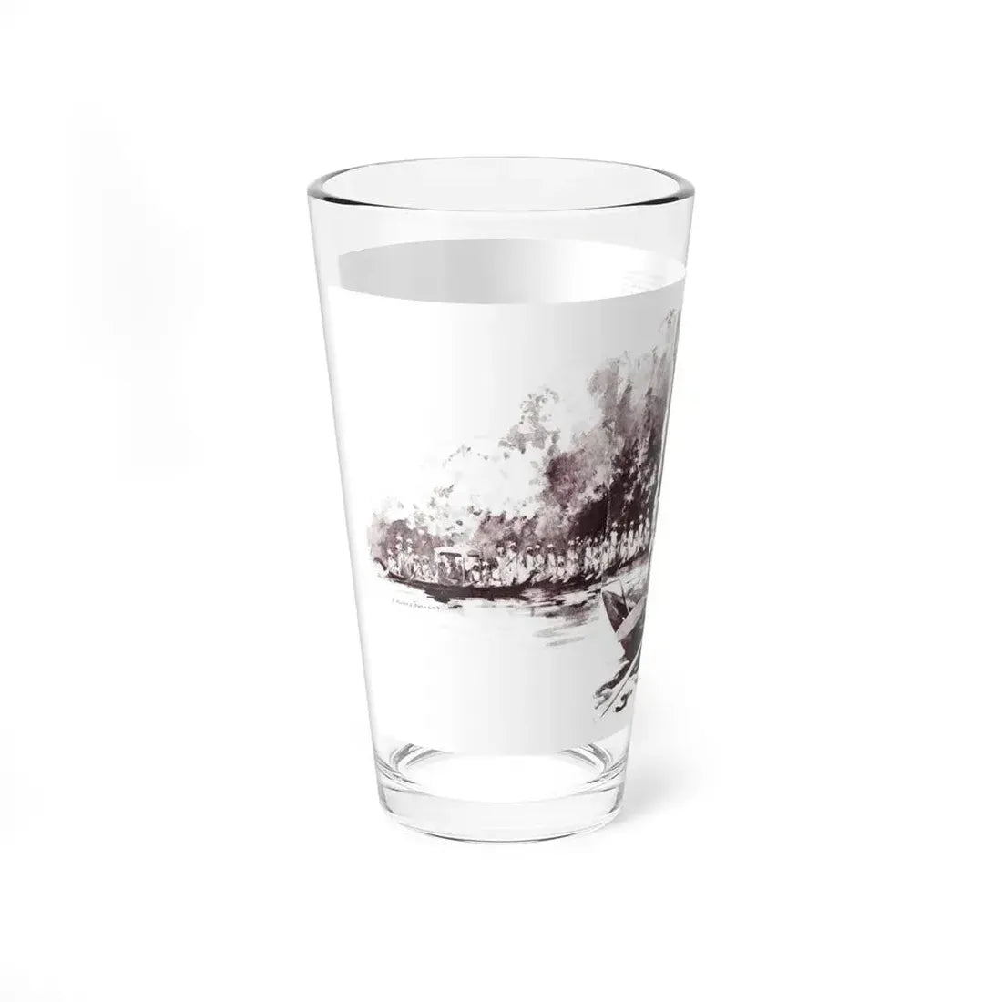 Jungle Haven (2), The American Boy, July 1933 - Pint Glass 16oz - Go Mug Yourself