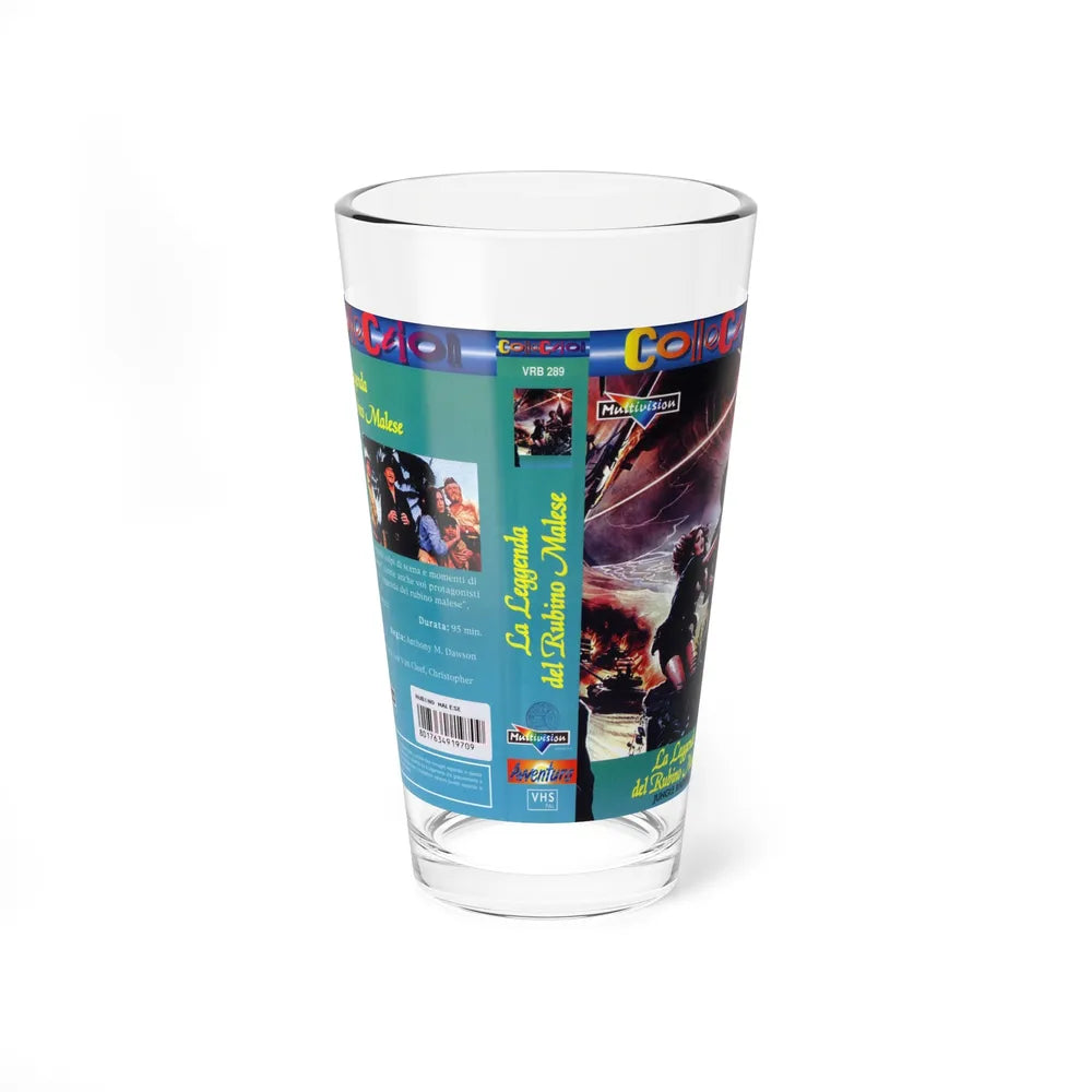 JUNGLE RAIDERS (VHS COVER) Pint Glass 16oz 16oz - Go Mug Yourself