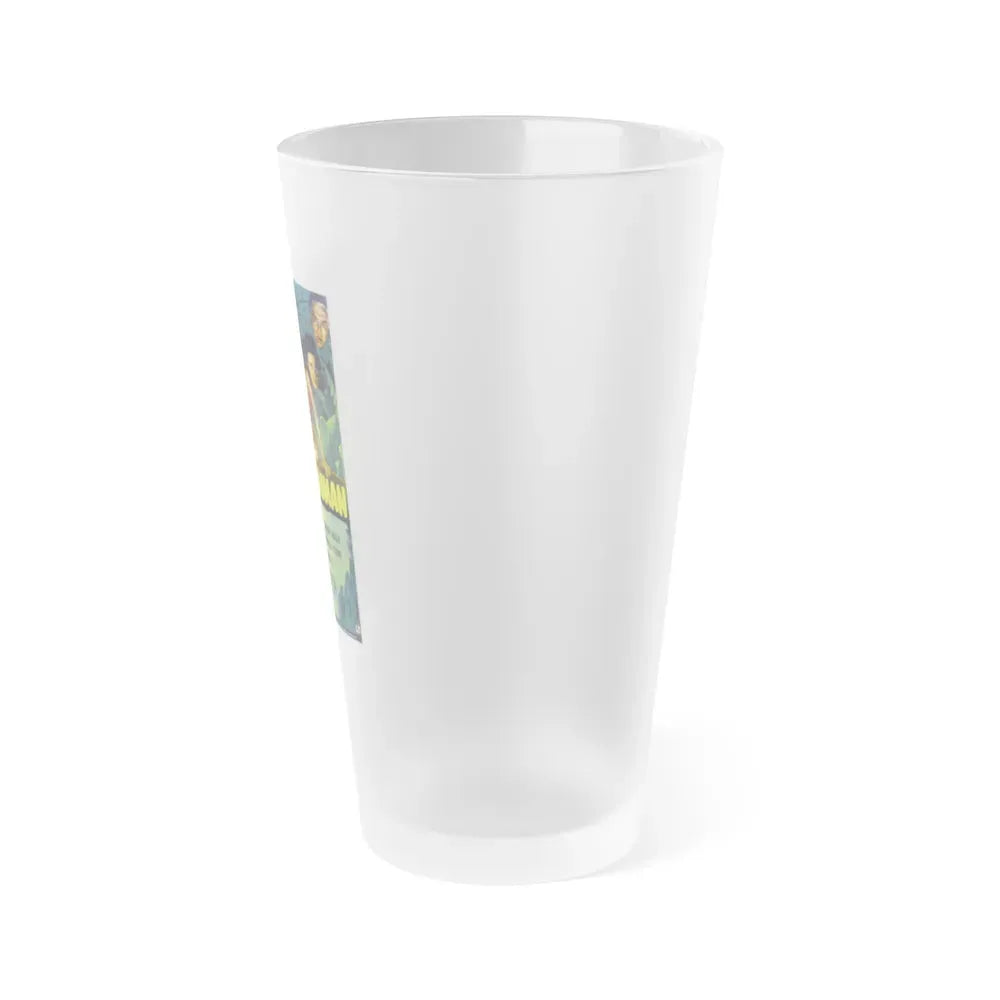 JUNGLE WOMAN 1944 Movie Poster - Frosted Pint Glass 16oz - Go Mug Yourself