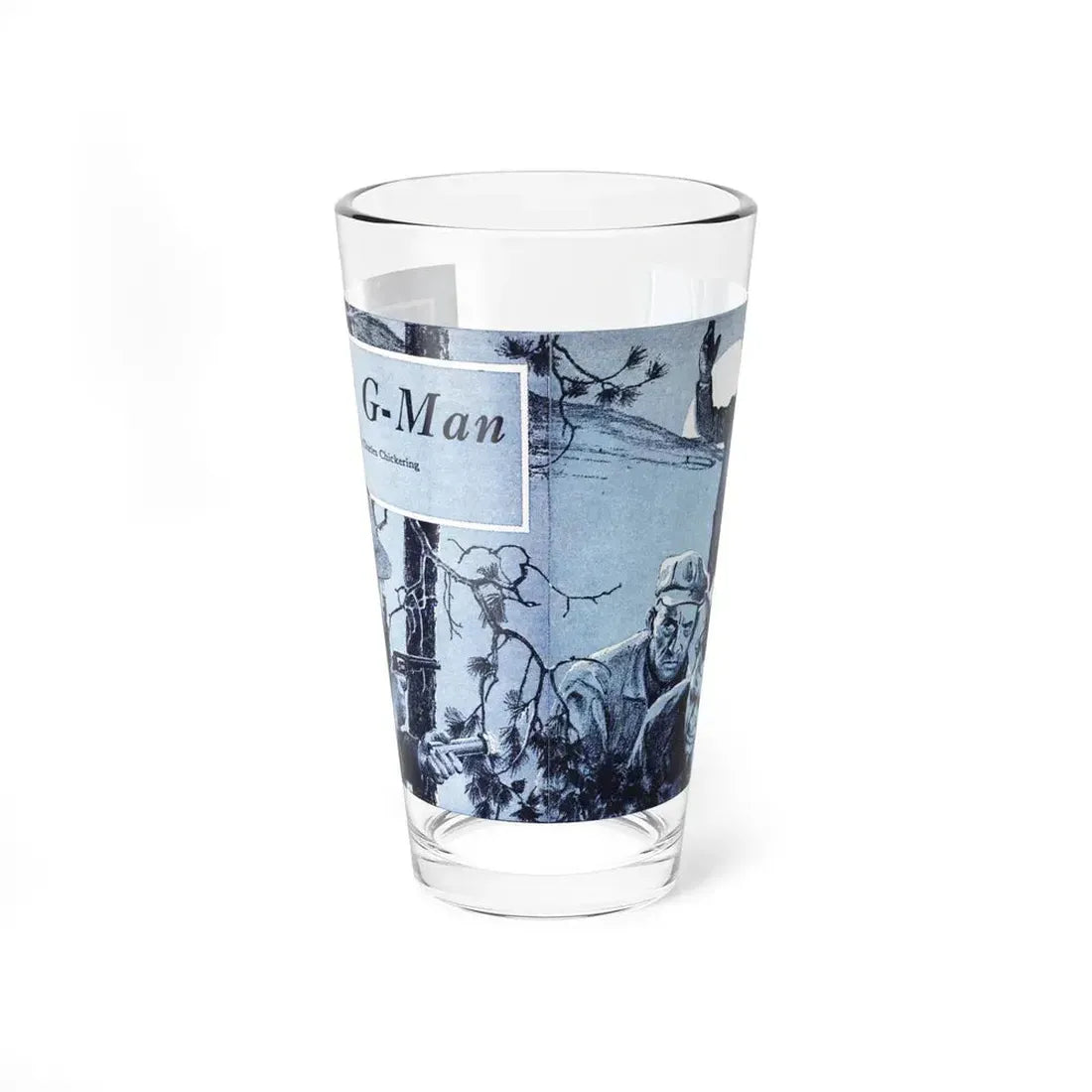 Junior G-Man, Blue Book Magazine, April 1940 - Pint Glass 16oz 16oz - Go Mug Yourself