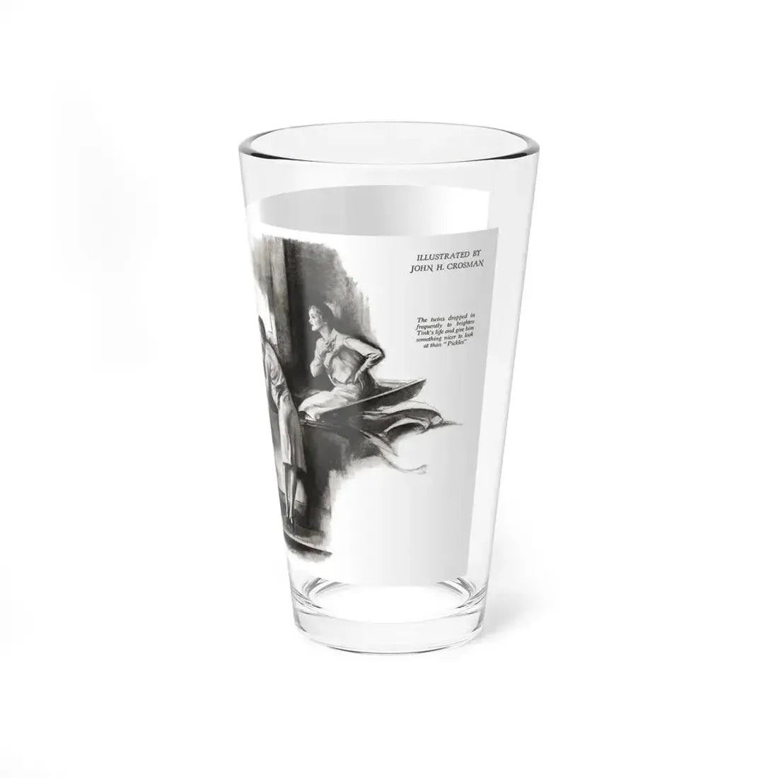 Junior Partners (1), The American Magazine, August 1932 - Pint Glass 16oz - Go Mug Yourself