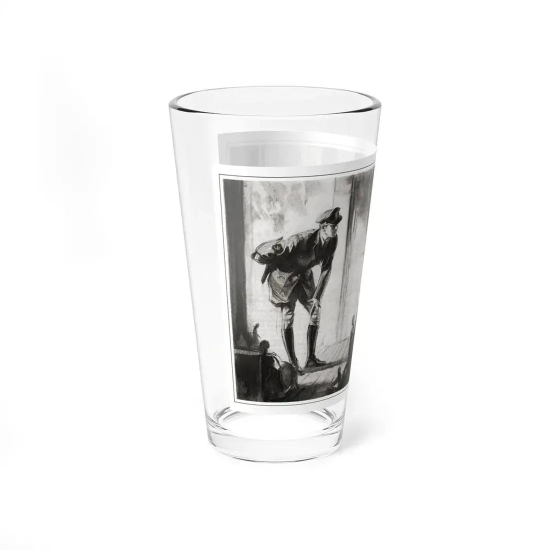 Junior Partners (2), The American Magazine, August 1932 - Pint Glass 16oz - Go Mug Yourself