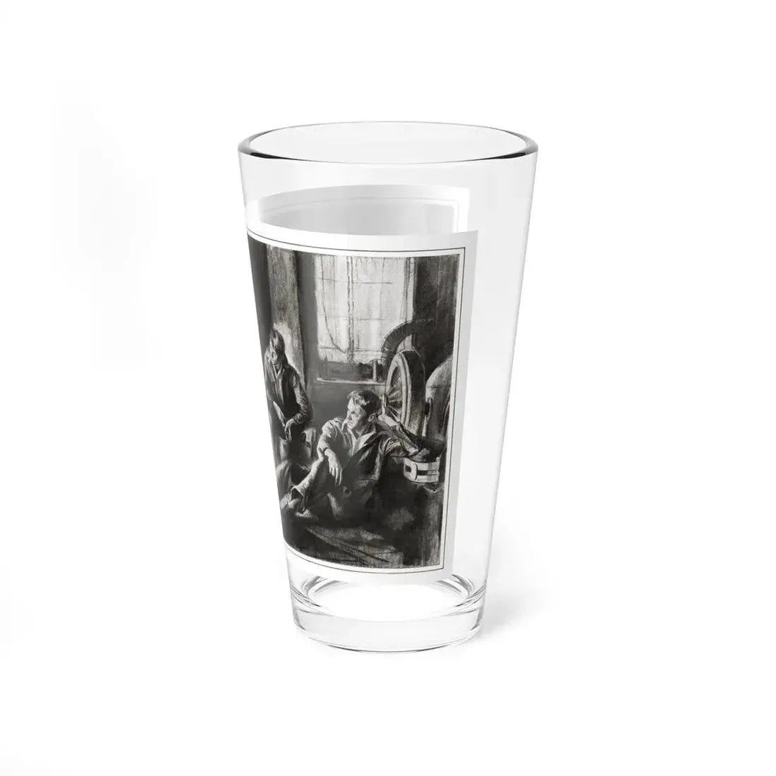Junior Partners (2), The American Magazine, August 1932 - Pint Glass 16oz - Go Mug Yourself