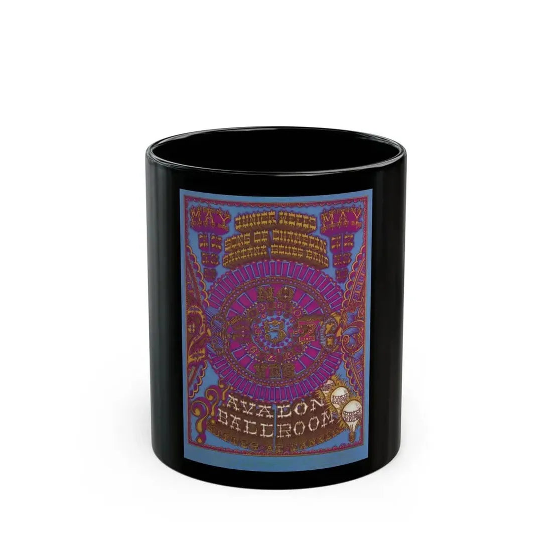 Junior Wells Poster (Music Poster) Black Coffee Mug 11oz - Go Mug Yourself