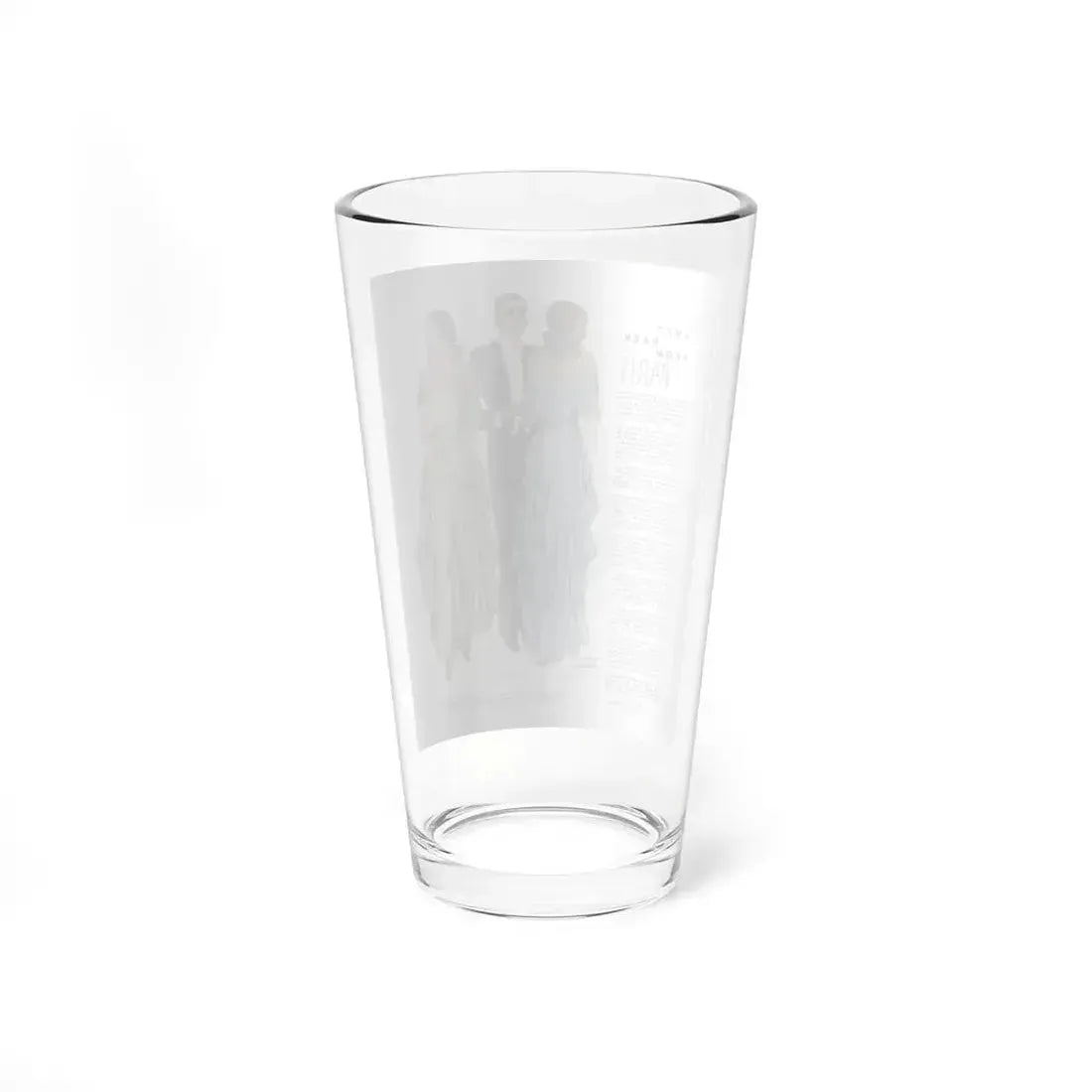 Just Back From Paris, McCall's, December 1931 - Pint Glass 16oz - Go Mug Yourself