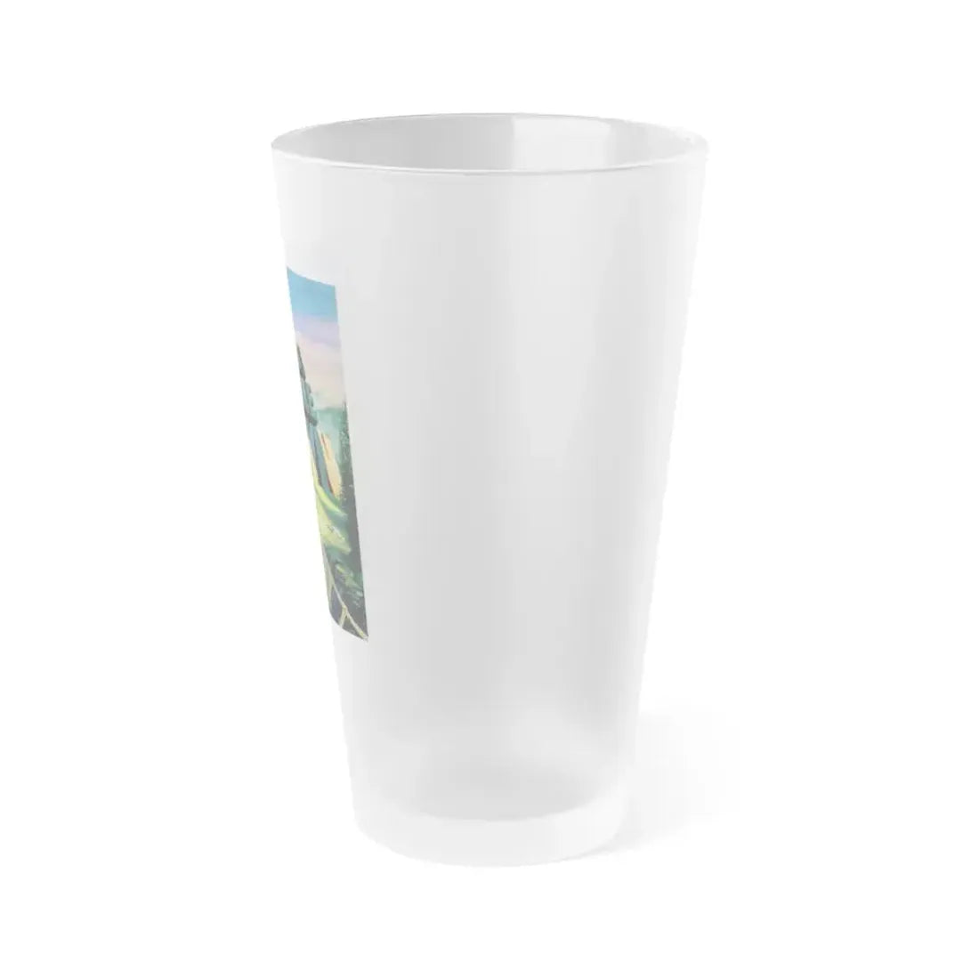 JUST BEFORE DAWN (ART ONLY) 1981 Movie Poster - Frosted Pint Glass 16oz - Go Mug Yourself
