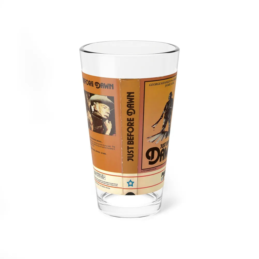 JUST BEFORE DAWN (VHS COVER) Pint Glass 16oz 16oz - Go Mug Yourself