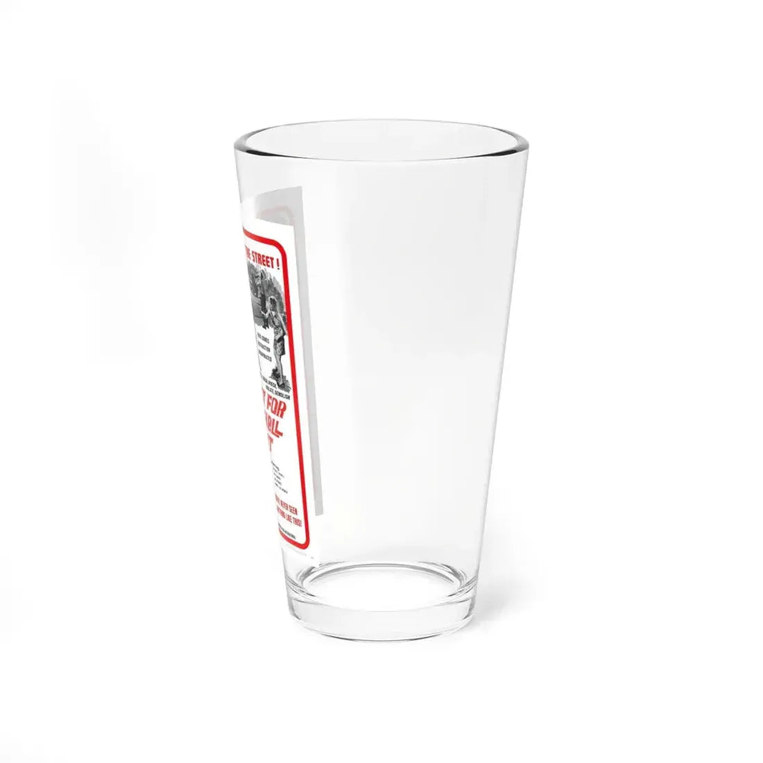 JUST FOR THE HELL OF IT 1968 Movie Poster - Pint Glass 16oz - Go Mug Yourself